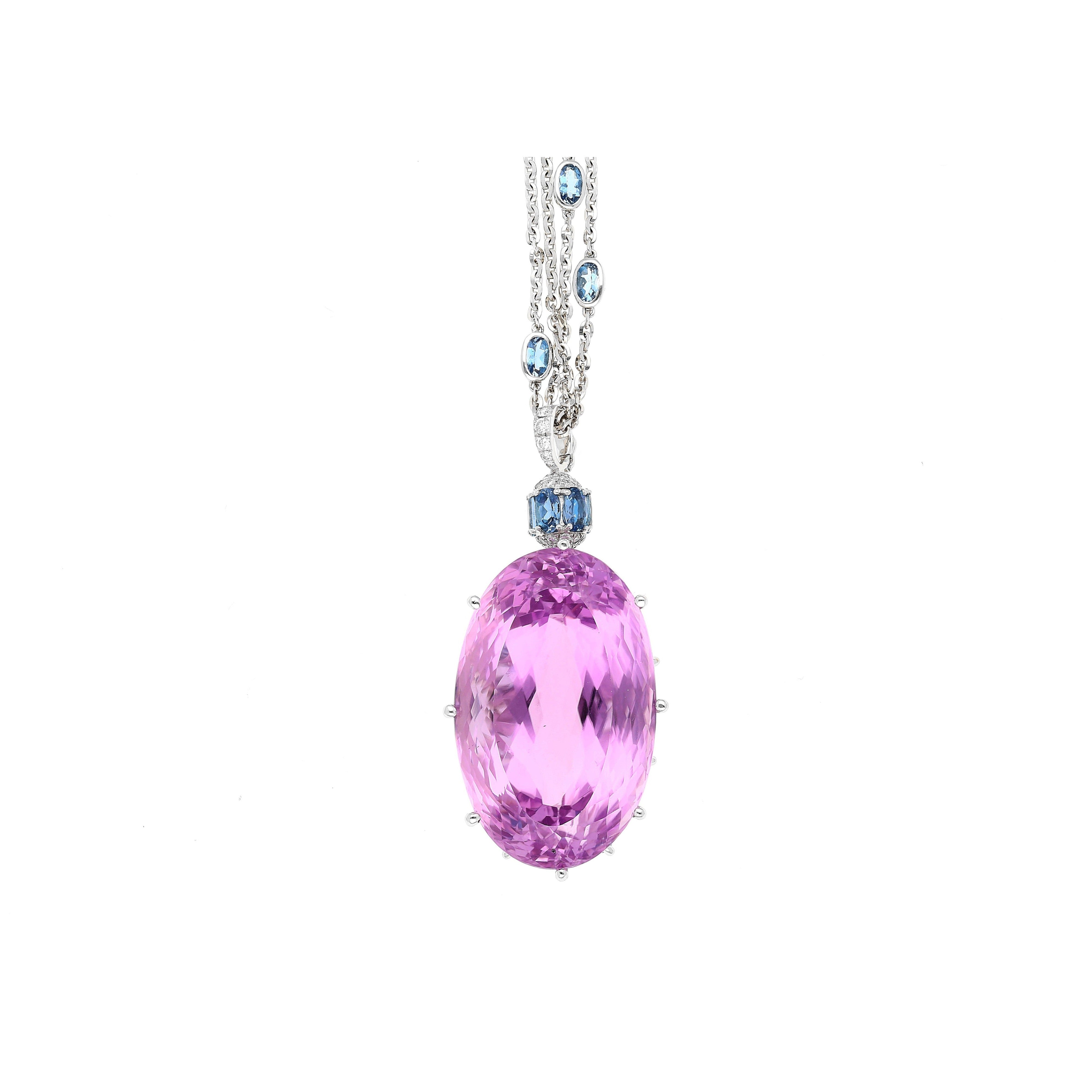 Stunning Pink Kunzite Handcrafted buy 925 marquise Cut pendant