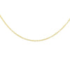 Collier chaîne câble fin 1,2MM en or massif 14K et 18K ASSAY Classic