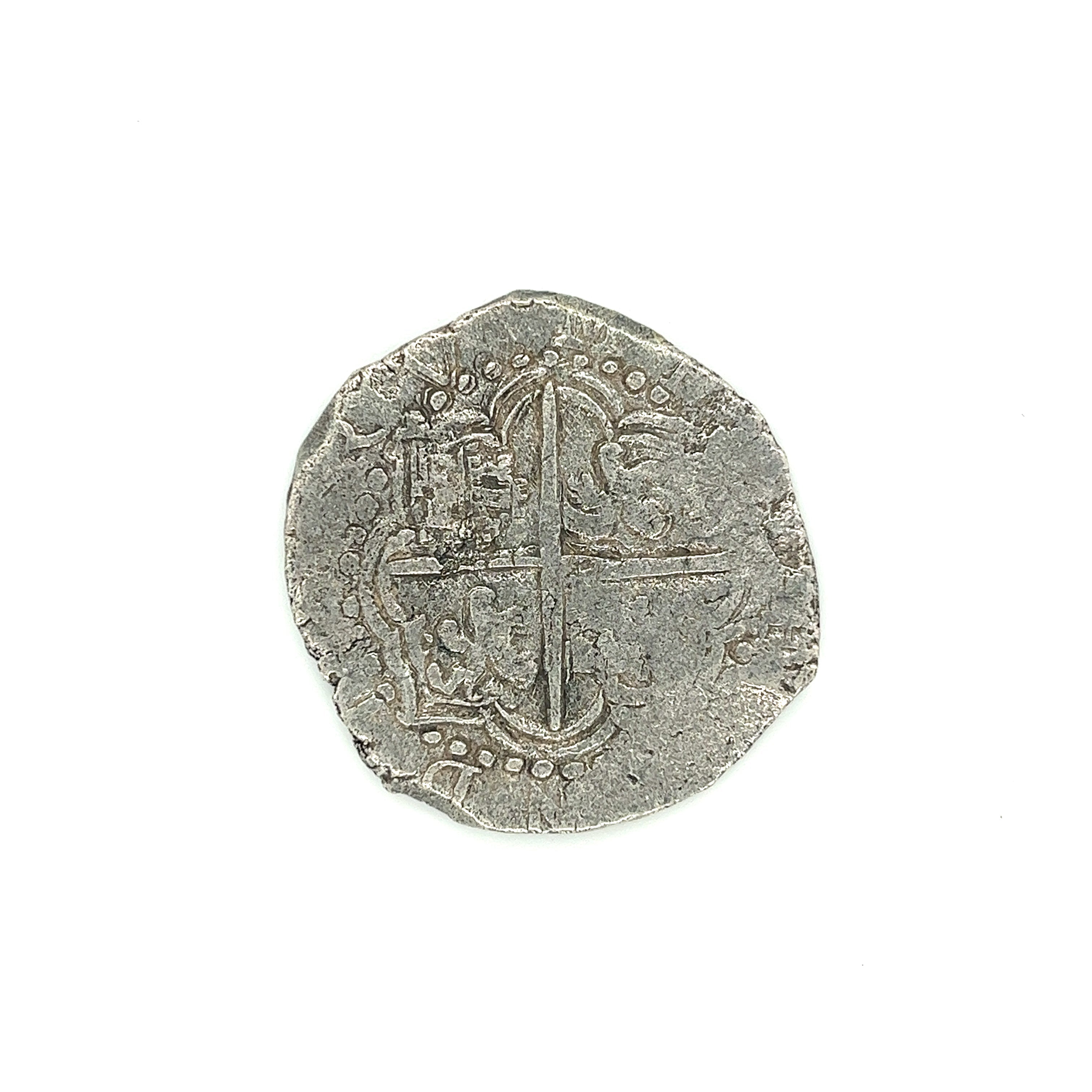 Authentic Atocha Coin 8 Reale Grade 2 Potosi Mint Unmounted