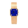 Chopard Blue Lapis Lazuli 18K Gold 26mm Vintage Watch Circa 1970s