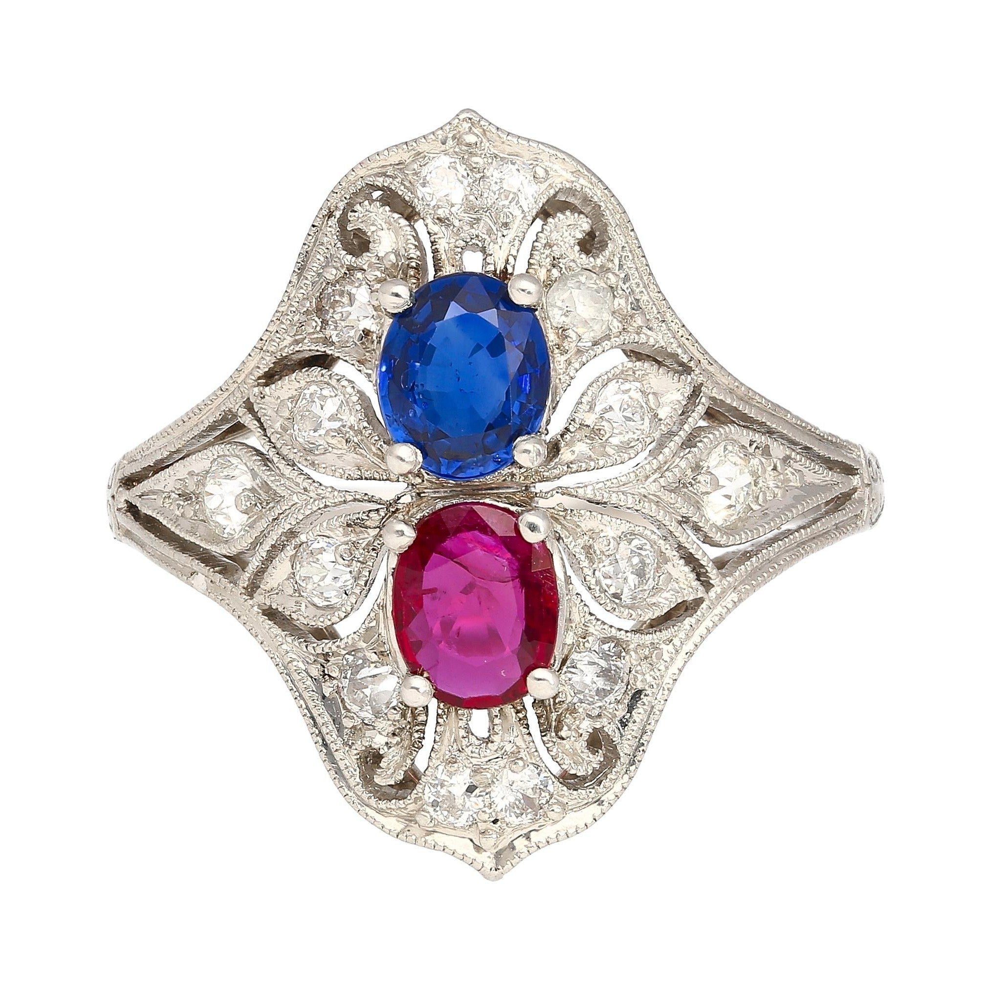 Vintage Sapphire Jewelry