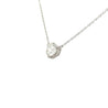 1-2 Carat Round Lab Diamond Floating Solitaire Pendant Necklace
