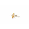 1 carat GIA certified Fancy Yellow Lozenge-cut Diamond Ring - ASSAY