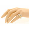 1 carat GIA certified Fancy Yellow Lozenge-cut Diamond Ring - ASSAY