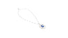 10.36 Carat Oval Cut No Heat Sri Lanka Blue Sapphire Drop Pendant Necklace