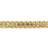 14K Solid Gold Miami Cuban Link Chain Bracelet | 4-21.5MM, 6-10"