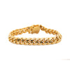 14K Solid Gold Miami Cuban Link Chain Bracelet | 4-21.5MM, 6-10"