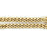 14K Yellow Gold Curb Link Chain Mens Bracelet | 5.75-6.5mm - 8.5 Inches