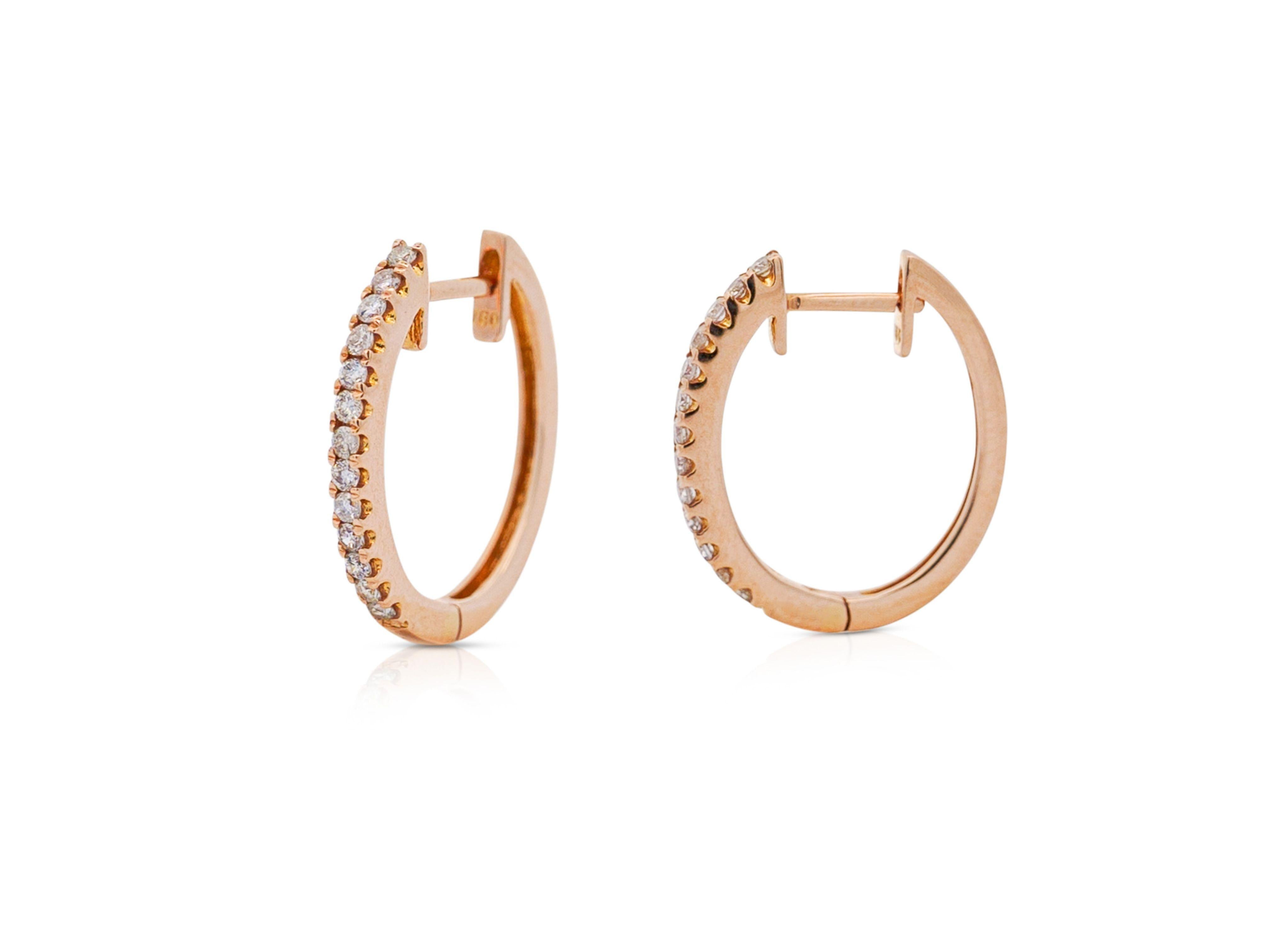 3 Carat Huggie Hoop Earrings Latch Backs