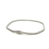 18K White Gold 1.34 Carat Diamond Tennis Bracelet | 7 inches - 2mm-Bracelet-ASSAY