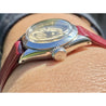 1950's Rolex Oyster Speedking Precision women's watch in red leather strap-watch-ASSAY