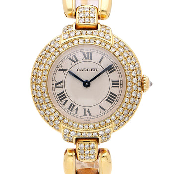 Cartier Panthere Vendome 8157907 27mm Diamond 18K Gold Ladies Watch – Assay Jewelers