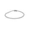 2-10 Carat Natural Diamond 3-Prong 14k Tennis Bracelet