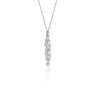 2 Carat tw Diamond Dangling Platinum Pendant Necklace