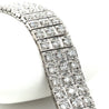 23.5 Carat Natural Round Cut Diamond 3 Row Box Set Tennis Bracelet-Bracelet-ASSAY