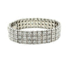 23.5 Carat Natural Round Cut Diamond 3 Row Box Set Tennis Bracelet-Bracelet-ASSAY