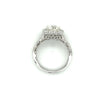 2.16 Carat Natural Round Diamond Ring & Diamond Halo with Diamond Side Stones-Diamond Ring-ASSAY