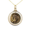 2.50 Dollar Quarter Eagle US Gold Coin Pendant 14K Gold Bezel Setting (Pre-1933)-Gold Pendant-ASSAY