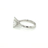 2.82 Carat Radiant Cut Lab Grown Diamond Ring in 18K White Gold IGI Certified-Diamond Ring-ASSAY