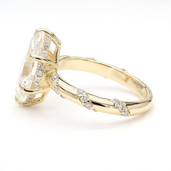 3 Carat Marquise Lab Diamond Pave Twist Shank IGI Certified Engagement Ring – Assay Jewelers