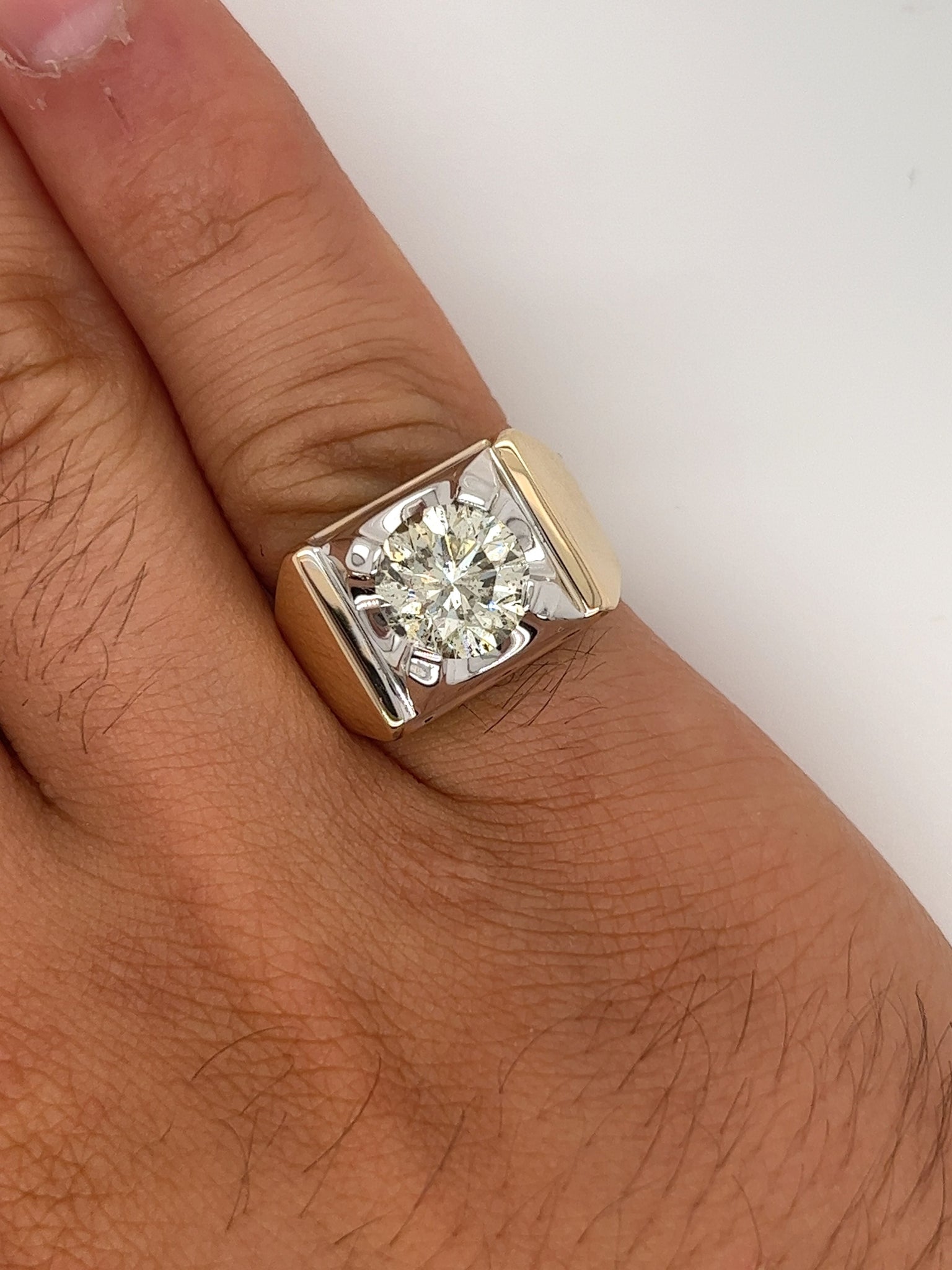 3 Carat Oval Lab Grown Diamond Engagement Ultra Thin Ring