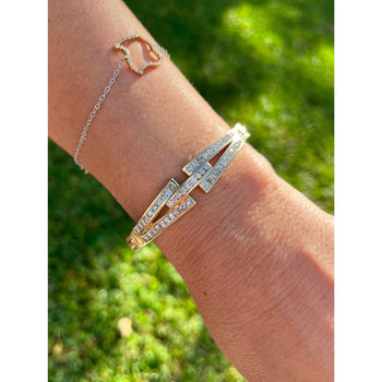 3 carat Natural Round Diamond adjustable bracelet – Assay Jewelers
