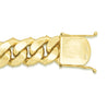 30 Carat Diamond 14K Yellow Gold Miami Cuban Link Chain Bracelet