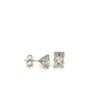 3.02 Carat Total Lab Grown Diamond Stud Earrings | SKU: SM1132-Earrings-ASSAY