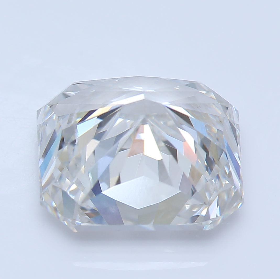 3.08 Carat, G, VS2 Radiant Cut Lab Grown Loose Diamond