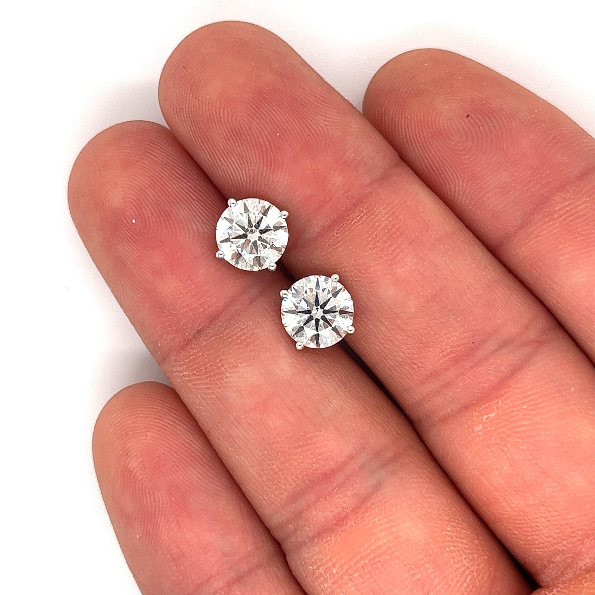 Lab Grown Martini Cut Diamond Martini Diamond Stud Earrings Outlet
