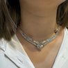 40 Carat Marquise And Baguette Cut Diamond Chandelier Platinum Choker Necklace