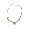 40 Carat Marquise And Baguette Cut Diamond Chandelier Platinum Choker Necklace