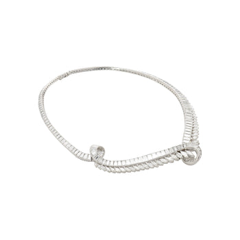 40 Carat Marquise And Baguette Cut Diamond Chandelier Platinum Choker Necklace – Assay Jewelers