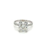 4.15 Carat Elongated Radiant Cut Lab Grown Diamond Ring | IGI Certified G/VS1-engagement ring-ASSAY