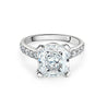 4.25 Carat Cushion Cut H/SI1 Lab grown Diamond Ring-Rings-ASSAY