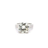 5.01 Carat Round Cut J/VS1 Diamond in 14K White Solitaire Engagement Ring