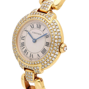 Cartier Panthere Vendome 8157907 27mm Diamond 18K Gold Ladies Watch – Assay Jewelers