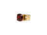 6.04 Carat Cushion Cut No Heat Burma Origin Spinel in Vintage 14K Gold Ring