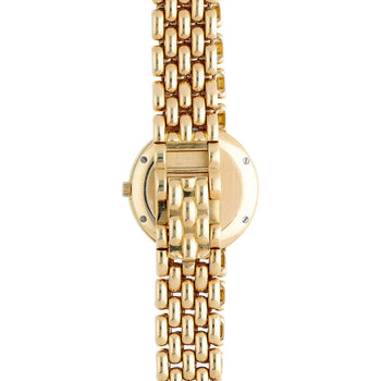 Chopard Classic 10/6206 18K Gold 25mm Diamond Bezel White Dial Watch – Assay Jewelers