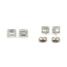 8 Carat TW Emerald Cut Lab Grown Diamond Stud Earrings | IGI Certified-Earrings-ASSAY