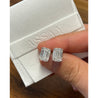 8 Carat TW Emerald Cut Lab Grown Diamond Stud Earrings | IGI Certified-Earrings-ASSAY