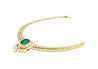 8.12 Carat Colombian Emerald & Diamond Chandelier Regal Choker Necklace