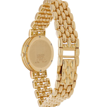 Chopard Classic 10/6206 18K Gold 25mm Diamond Bezel White Dial Watch – Assay Jewelers