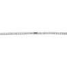 9-6 Carat Round & Emerald Cut Center Lab Diamond Tennis Bracelet in 18K