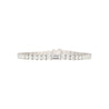 9-5 Carat Round & Emerald Cut Center Lab Diamond Tennis Bracelet in 18K