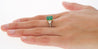 AGL Cert. 2.44 Carat No Oil Colombian Emerald & Trapezoid Diamond Ring