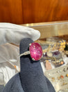 AGL Certified 10.88 Carat No Heat Burma Star Ruby in Vintage Platinum Ring