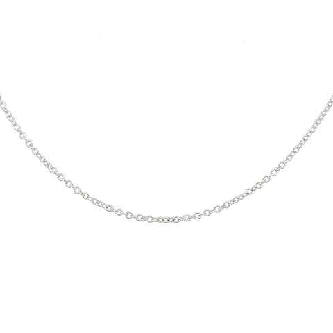 ASSAY Classic 14K and 18K Solid Gold 1.2MM Thin Cable Chain Necklace