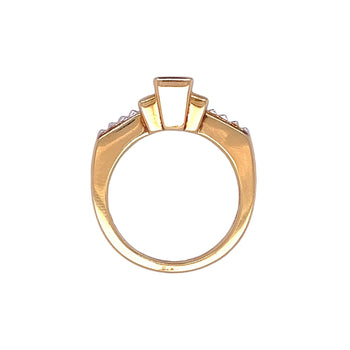Art Deco Design Colombian Emerald Engagement Ring in 18k Gold – Assay Jewelers