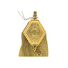 Art Deco Gold Mesh Makeup Purse with Mirror & Rouge Lipstick Holder